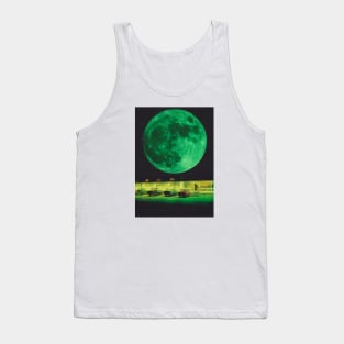 Green Moon Tank Top